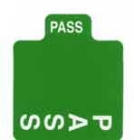 Replacement Pass Card for Bid Boxes - 100% Plastic- Bundle of 100   Free bubble shipping.